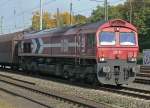 Class 66/37485/de-62-der-hgk-in-koeln DE 62 der HGK in Kln West am 23.10.09