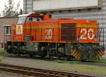 MaK G 1206/35930/seco-rail-20--abgestellt-in SECO RAIL '20' , abgestellt in Kln Kalk , aufgenommen im April09
