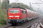 BR 111/36754/die-111-012-1-mit-dem-re4 Die 111 012-1 mit dem RE4 richtung Aachen in Wuppertal Vohwinkel am 23,09,09