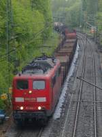 BR 151/69316/die-br-151-084-1-kahm-trotz Die BR 151 084-1 kahm trotz der Baustelle zwischen Aachen Rothe/Erde und Stolberg am 14.05.2010 durch Eilendorf gerauscht.
