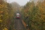 Eisenbahn-Romantik/36051/ein-650-rauscht-durch-die-vorstadtwildnis Ein 650 rauscht durch die Vorstadtwildnis von Ulm. Ab gehts durch die Mitte; am 19.10.09